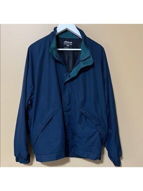 Mizuno Blue and Green Windbreaker Jacket. XXL. Full zip